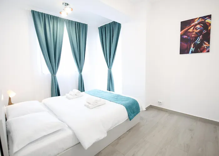Apartman Vitan Oasis - New Building - Free Secured Private Parking - Self Check-in -